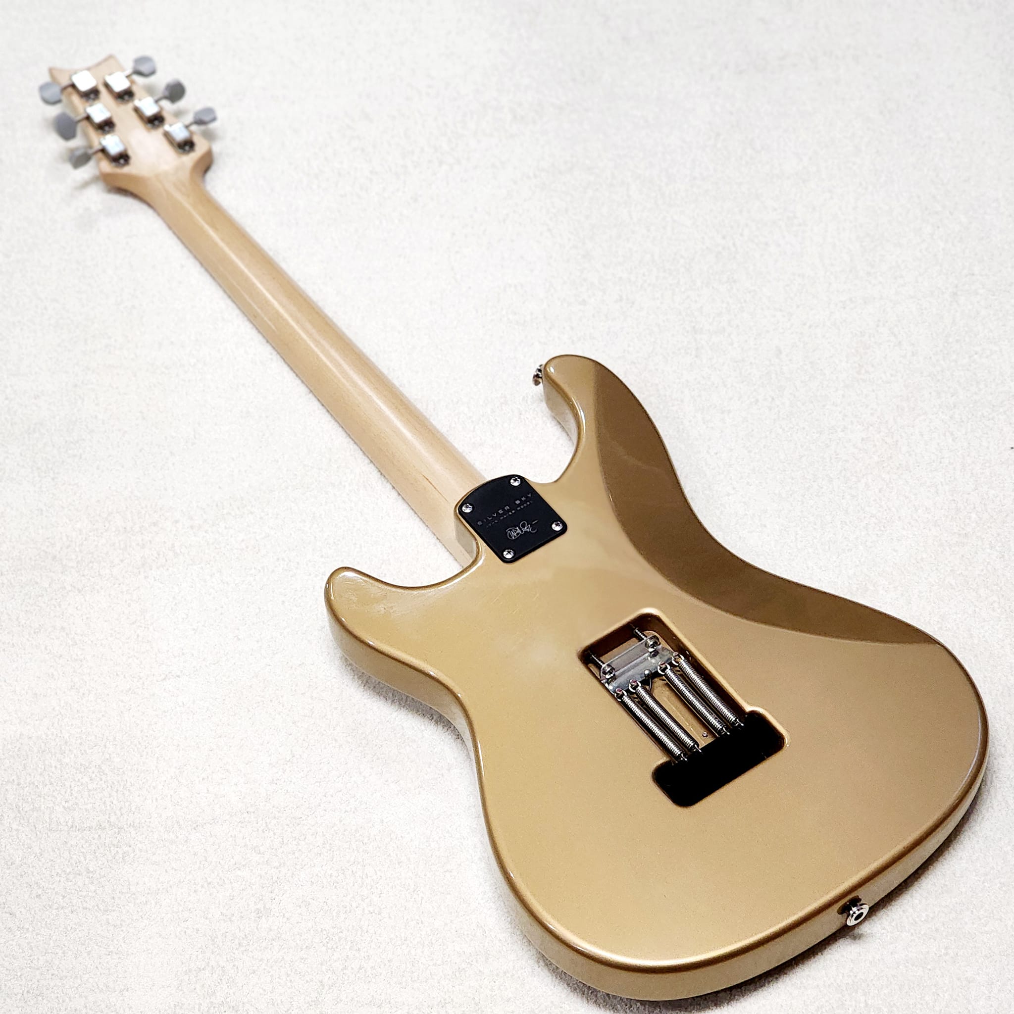 (USED) PRS John Mayer Silver Sky Maple Fretboard Golden Mesa