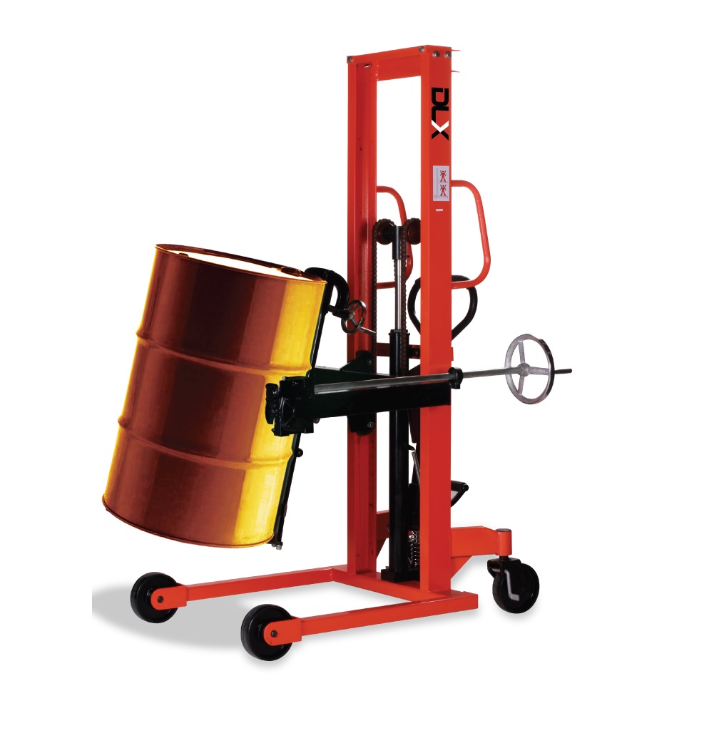 DLT3514 รถเข็นยกถังน้ำมัน หมุนเท Drum Lift 350kg