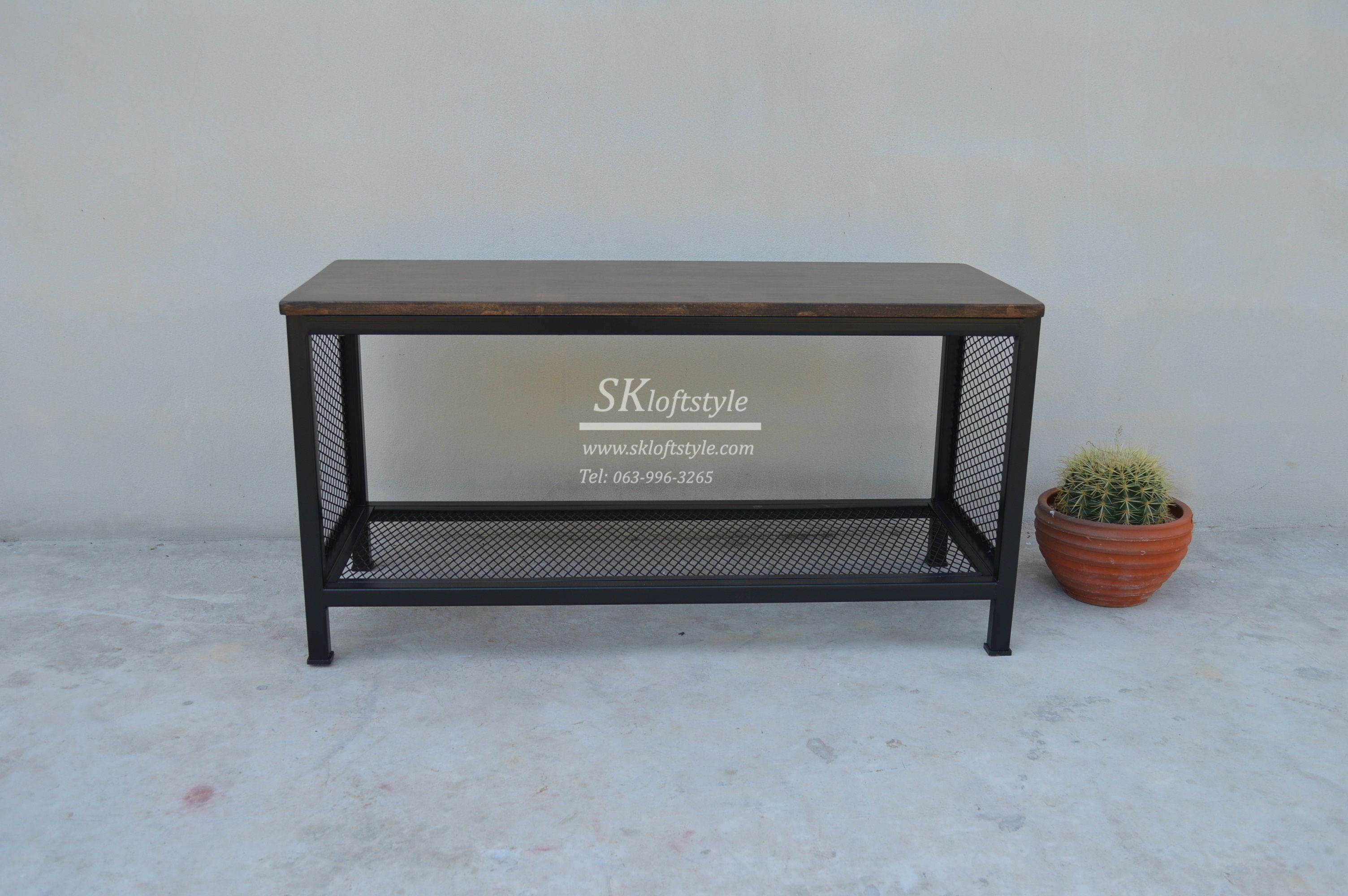 ชั้นวางรองเท้าสีโอ็ค