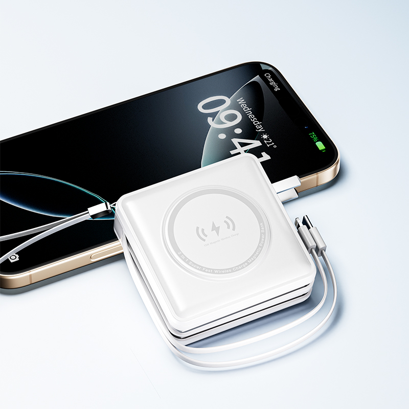 d-power พาวเวอร์เเบงค์ รุ่น B19 Plus 15000mAh มีอะเเดปเตอร์ในตัว ชาร์จไร้สายได้ (มอก.2879-2560) ประกัน 1 ปี