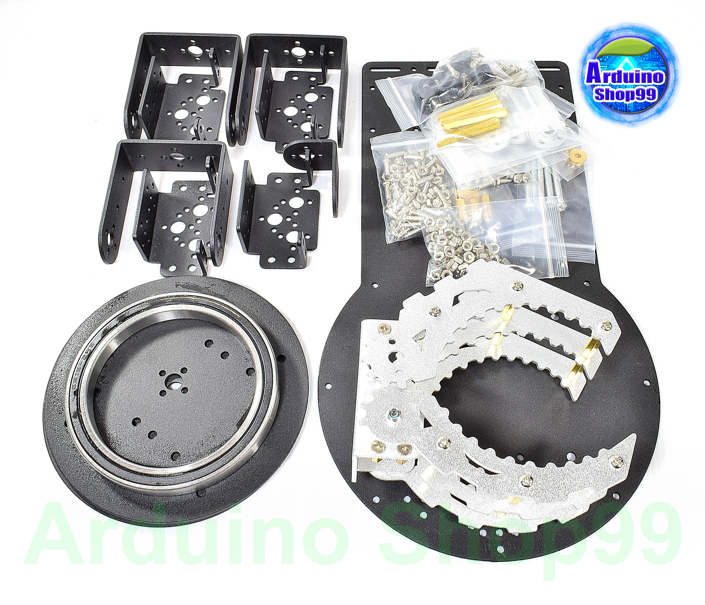 6DOF Robot Arm Kit + ( Gripper ปากคีบก้ามปู )