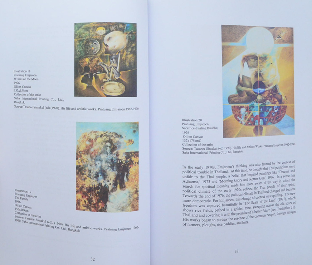 Two Thai Artists An essay on nature and nurture