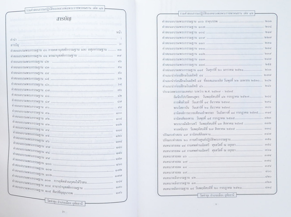 รวมคำสอนธรรมปฏิบัติ (เล่ม 12)