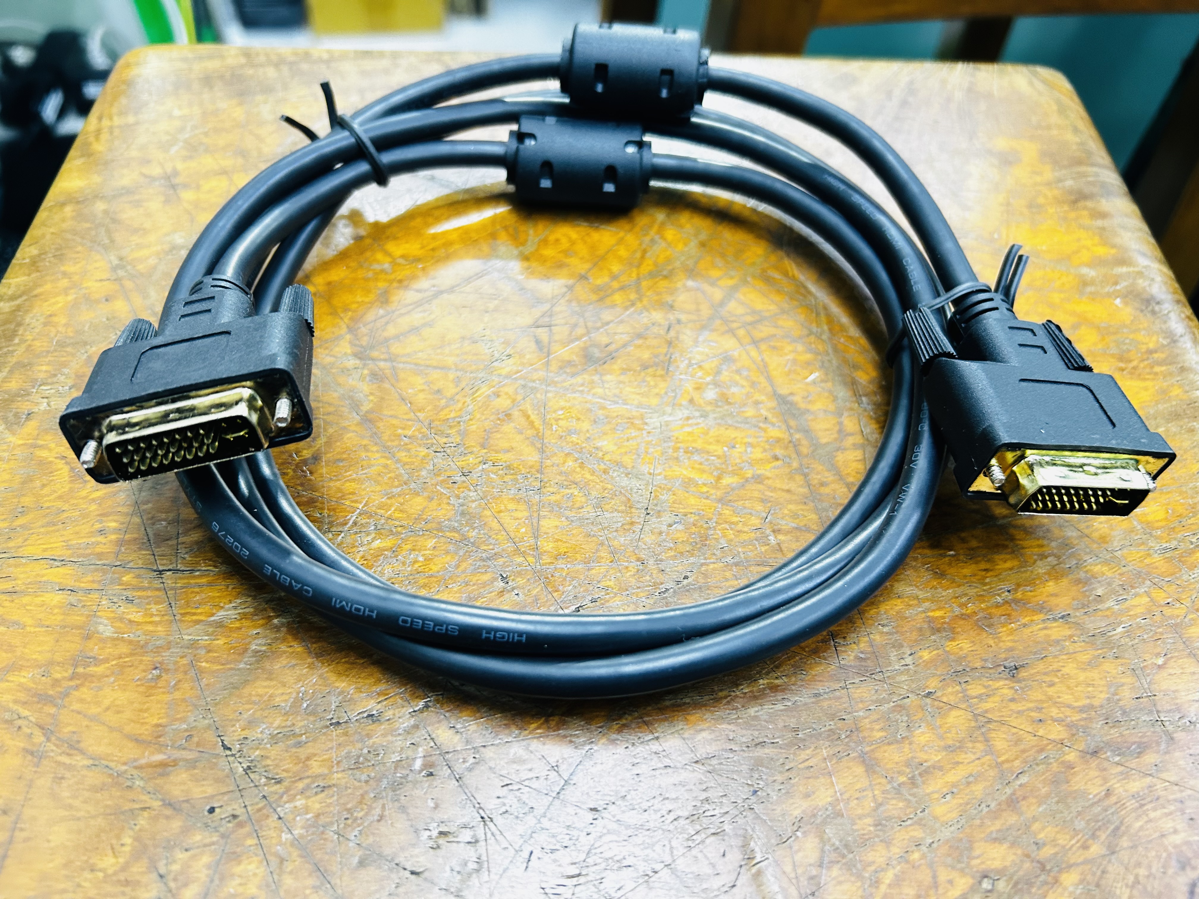 DVI 24+5 (DVI-I) Cable 1.8m.