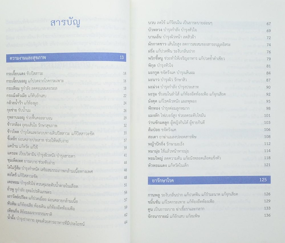 สมุนไพรประจำบ้าน เพิ่มความฟิต พิชิตโรคา