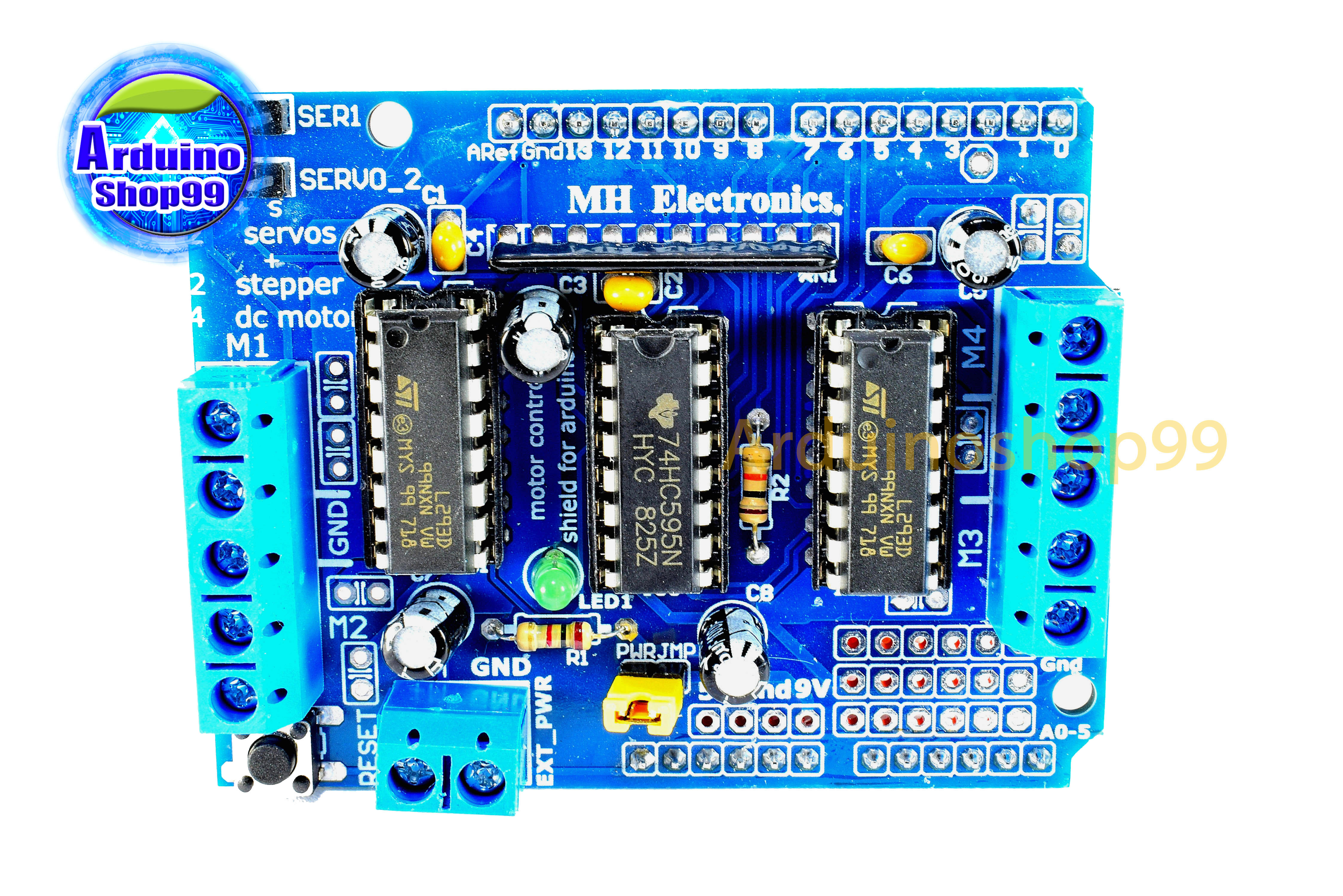 Motor drive expansion board L293D motor board motor control shield