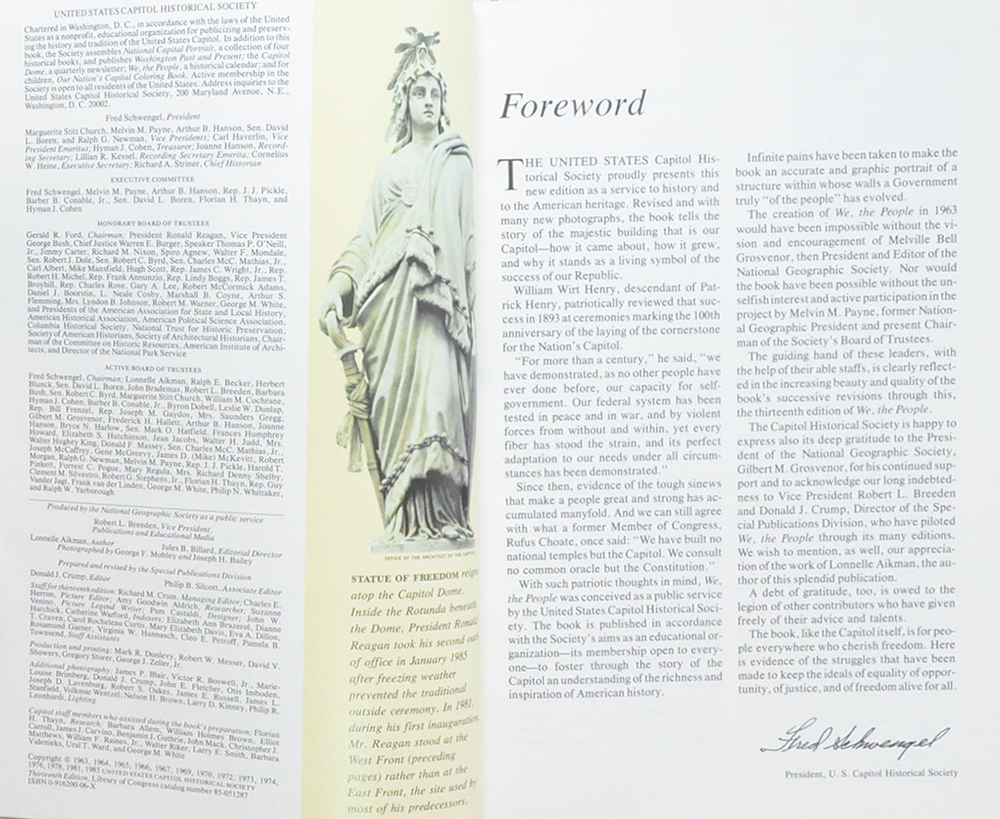 We, the People THE STORY OF THE UNITED STATES CAPITOL