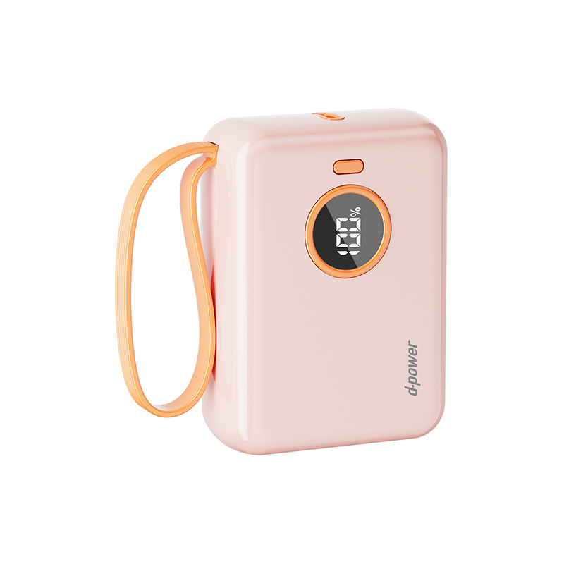 d-power พาวเวอร์เเบงค์ รุ่น V010s plus ความจุ 10400mAh ชาร์จเร็ว PD22.5W (มอก.2879-2560) รับประกัน 1 ปี