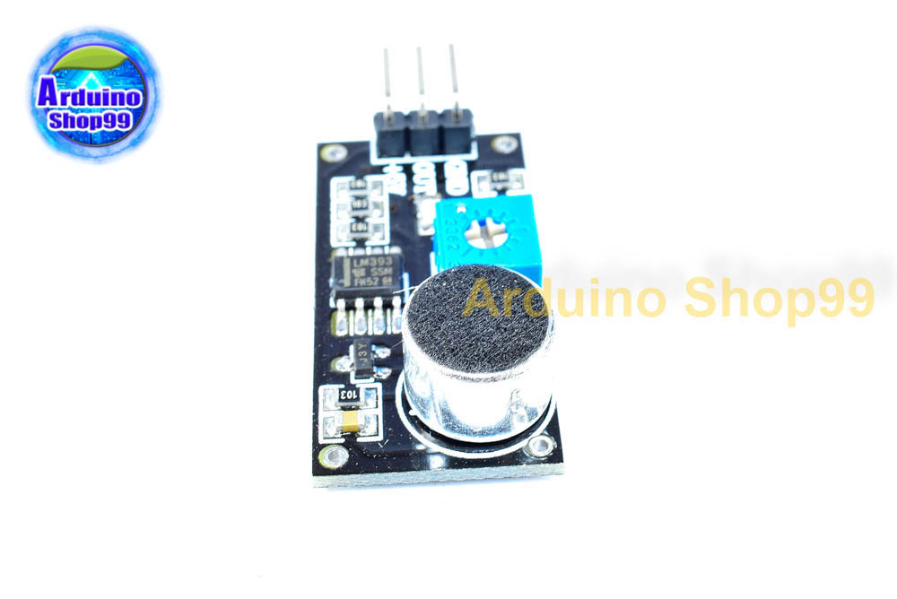 Sound Sensor Detection Module LM393 เซ็นเซอร์ตรวจวัดเสียง