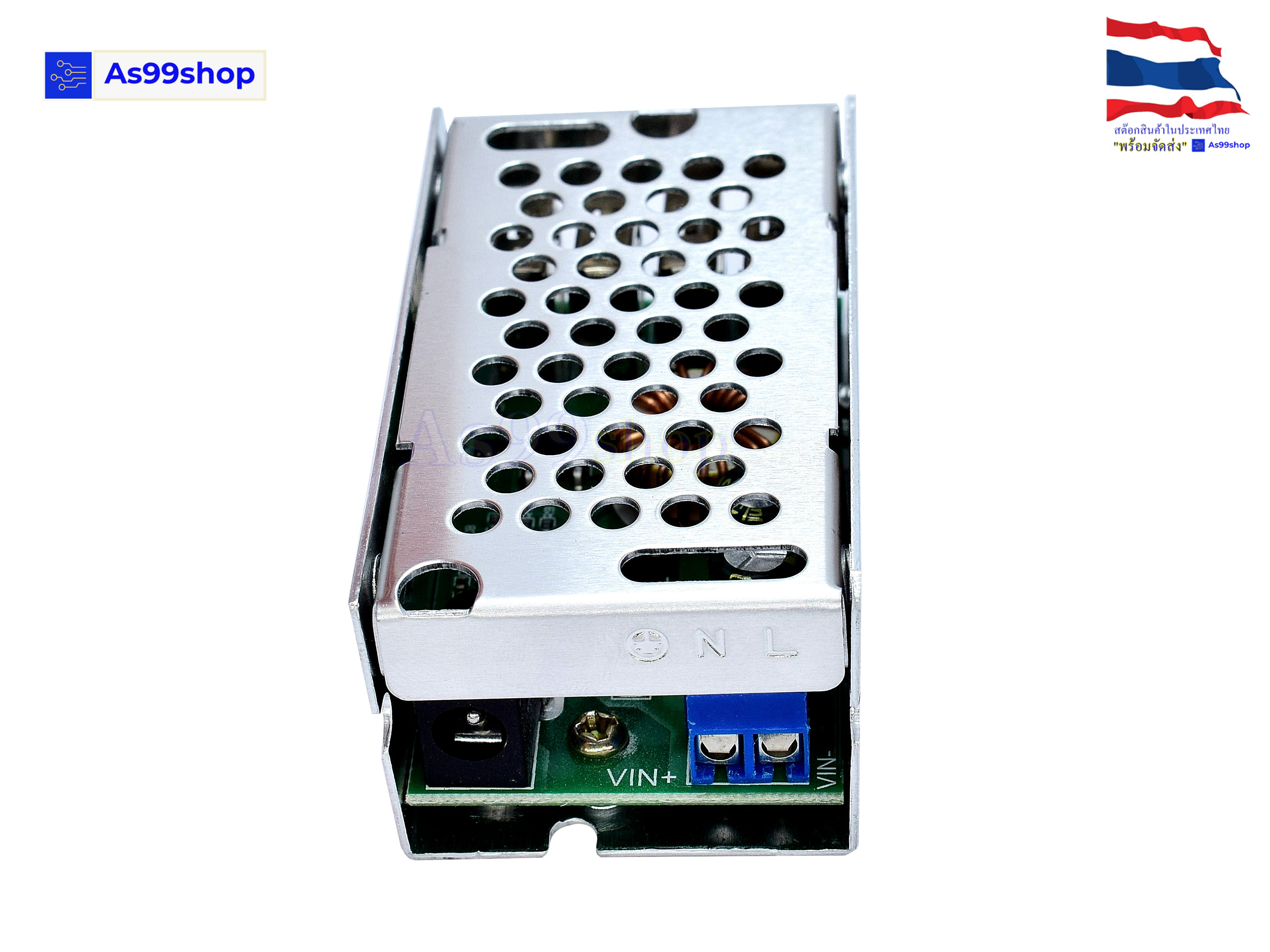 DC-DC 9V- 36V to 5V-5A 4 USB ports (step-down)