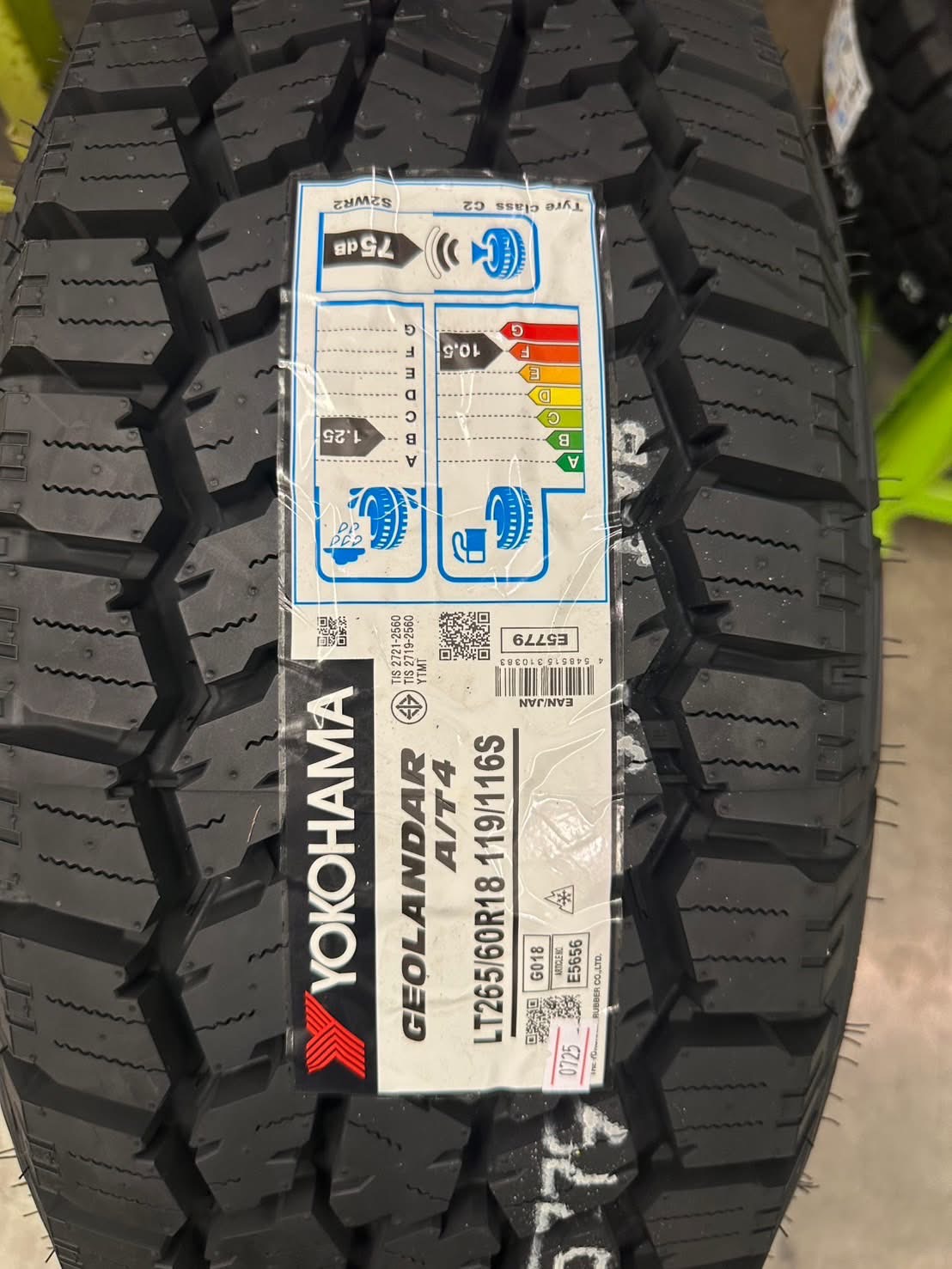 ยาง Yokohama G018 ขนาด245/70R16
