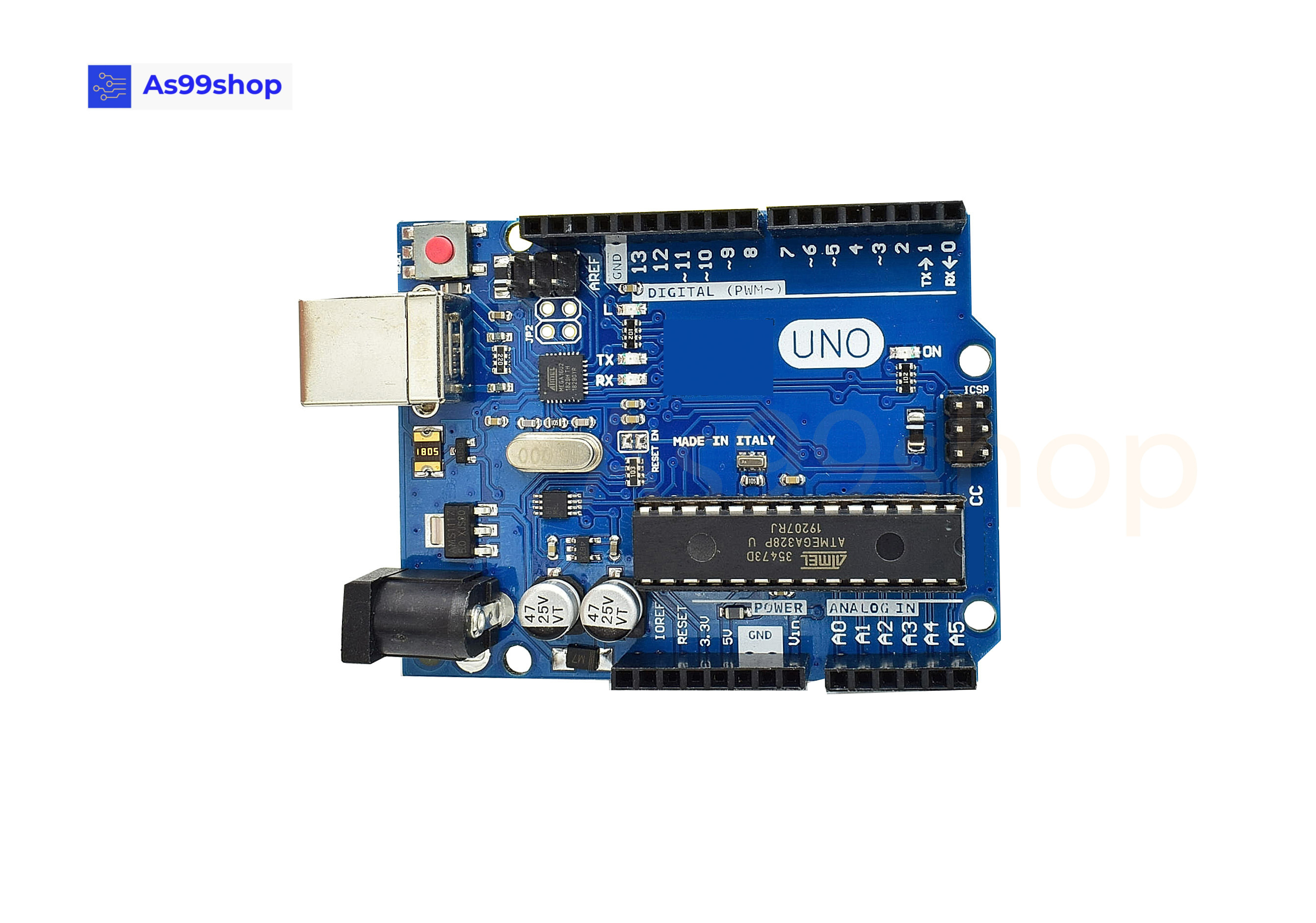 Uno R3 Atmega328P Atmega16U2 Development Board Compatible + สาย USB