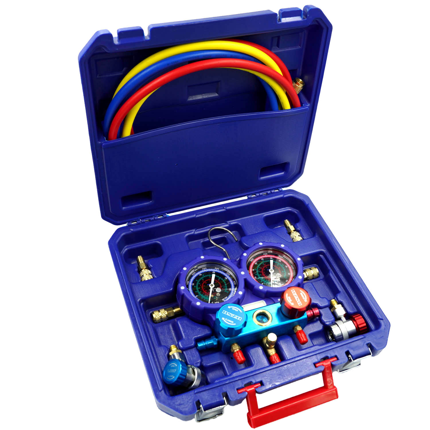 DSZH WK-P6001B เกจ์เติมน้ำยาแอร์ R404A, R410A, R32, R22, R134a สาย 60"