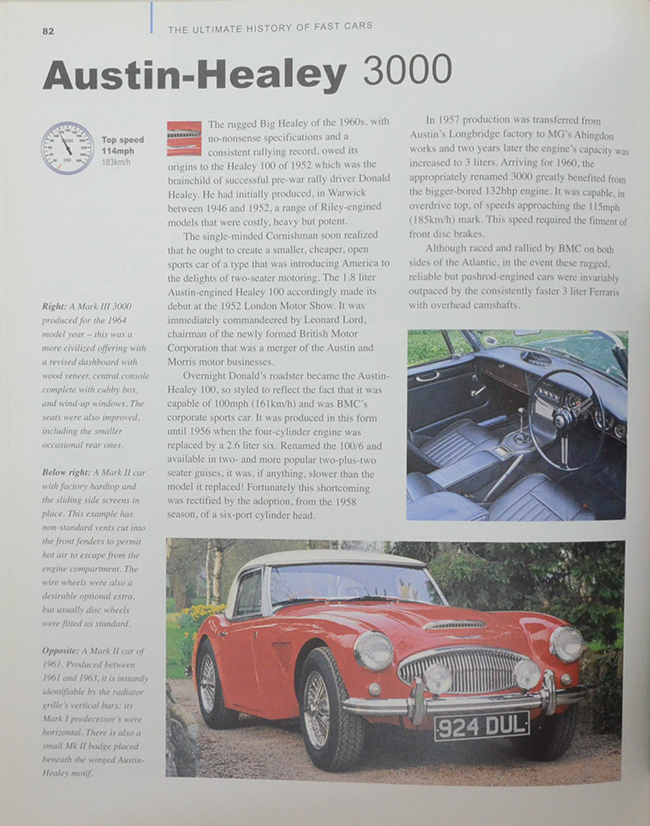 THE ULTIMATE HISTORY OF fast cars