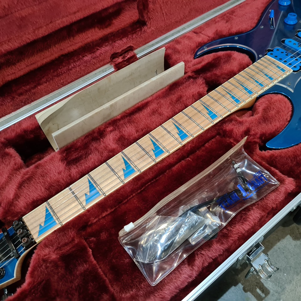 (USED) Ibanez RG770DXLB Laser Blue Reissue