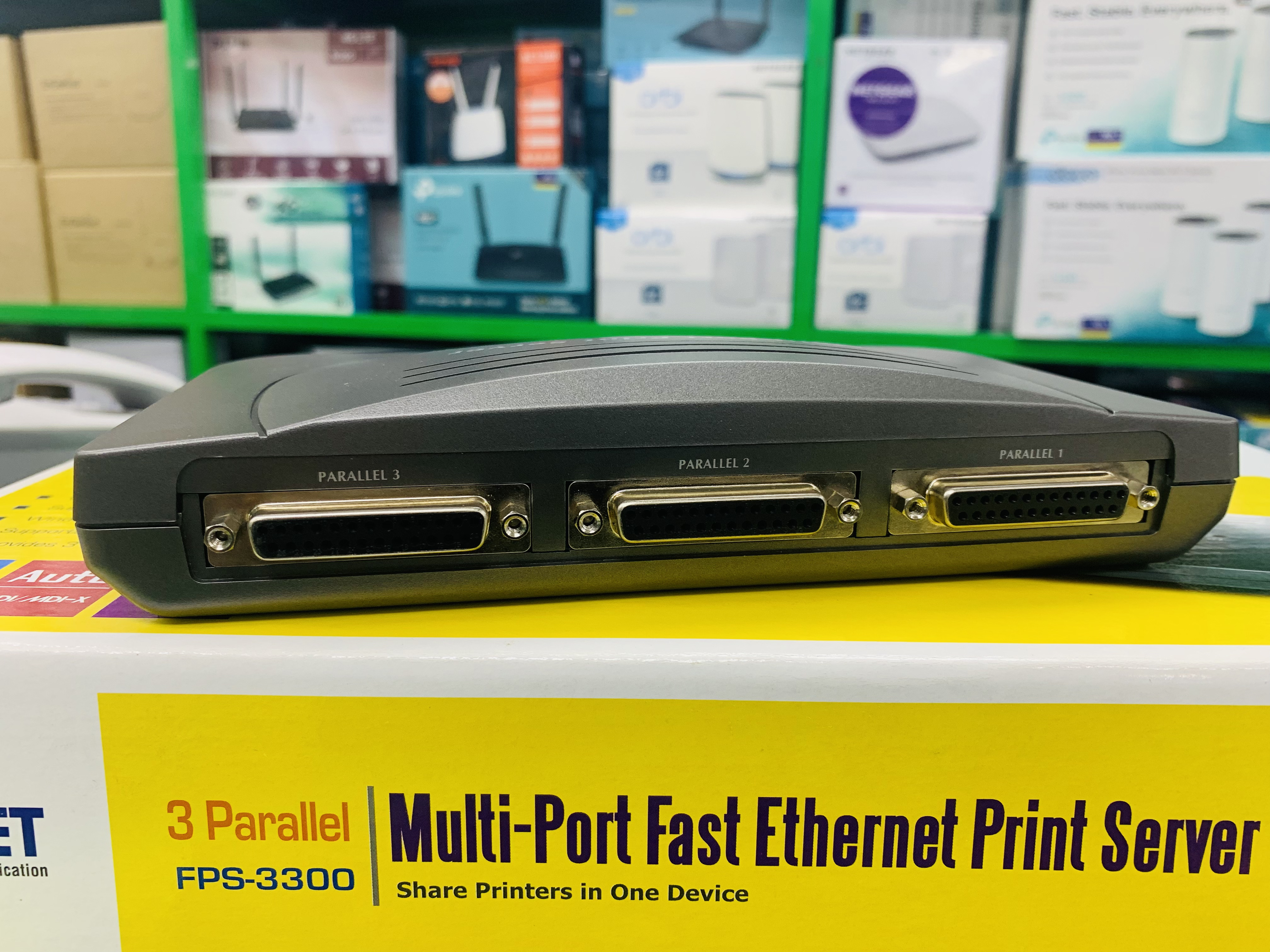 Planet FPS-3300 3 Parallel 10/100Mbps Print server