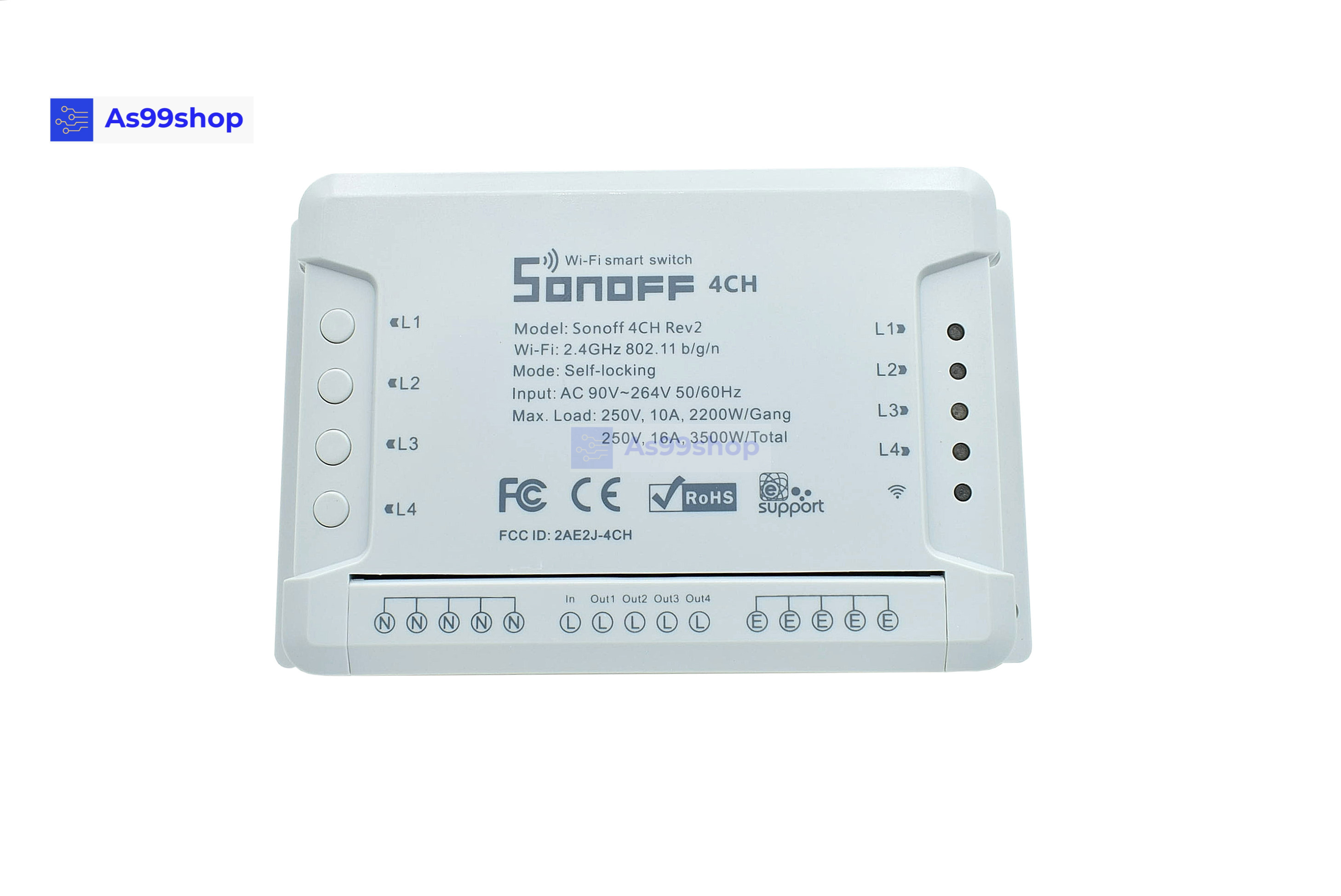 SONOFF 4CHR2 Wi-Fi Smart Switch