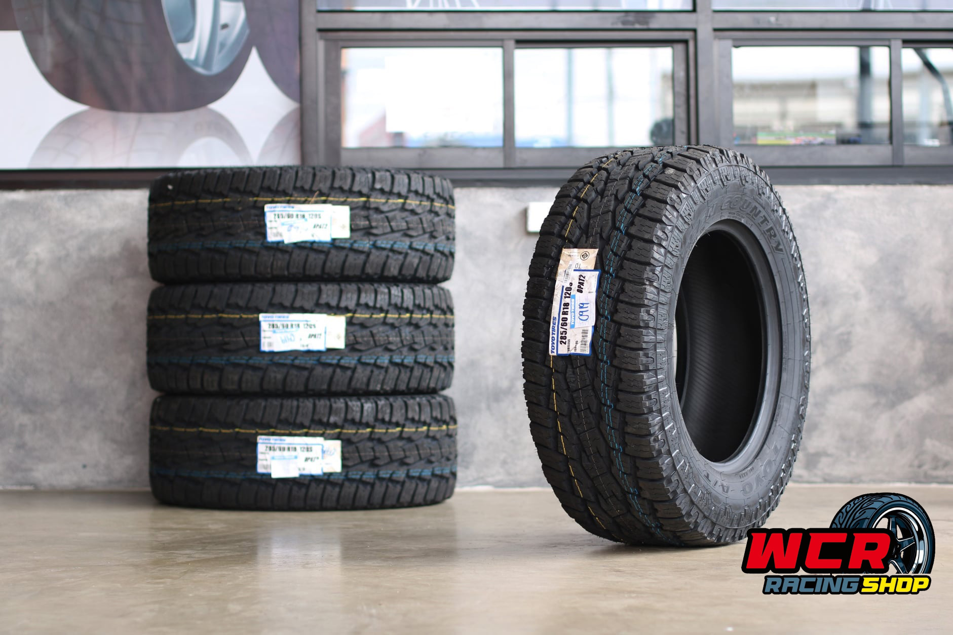 ยางใหม่ TOYO OPAT2 285/60-18