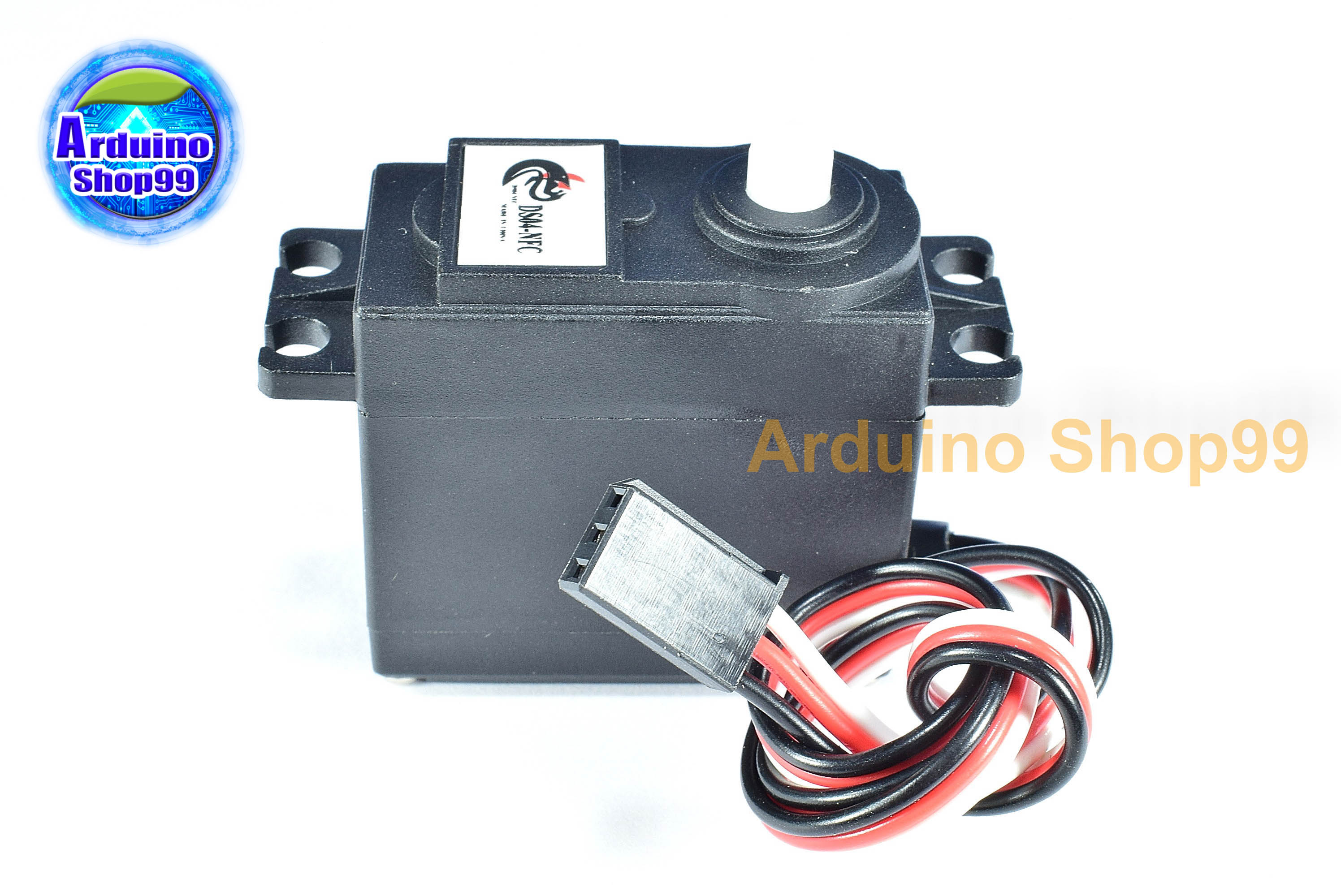 เซอร์โว DS04-NFC360 หมุนได้ 360 องศา กลับหน้า-หลังได้ คล้ายมอเตอร์ แรงบิด 5.5 kg/cm (4.8V)