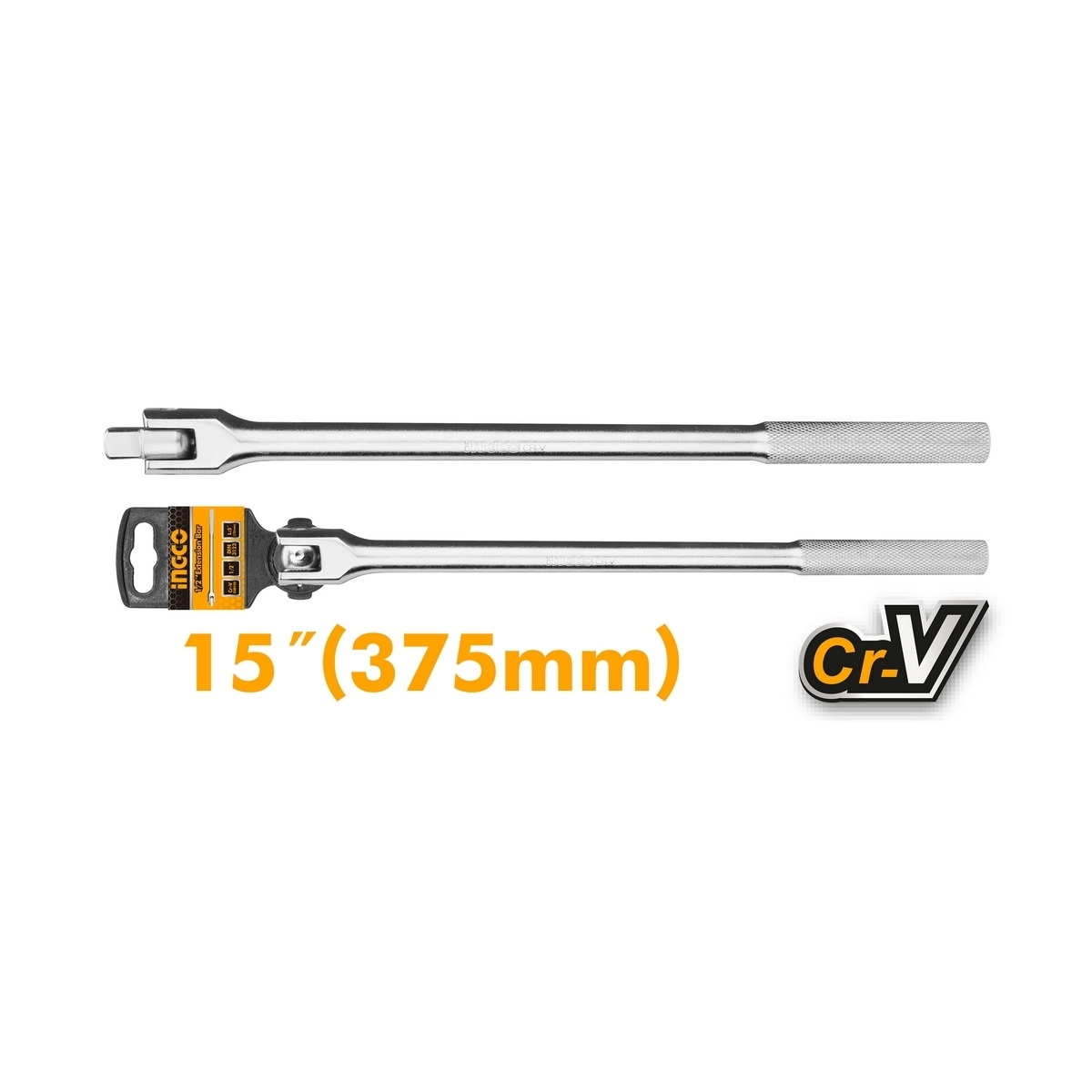 INGCO HFXH012151 ด้ามบ๊อกซ์ 1/2" ยาว 15"