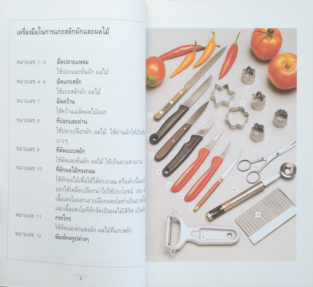 สลักผลไม้ (ตำหนิ)