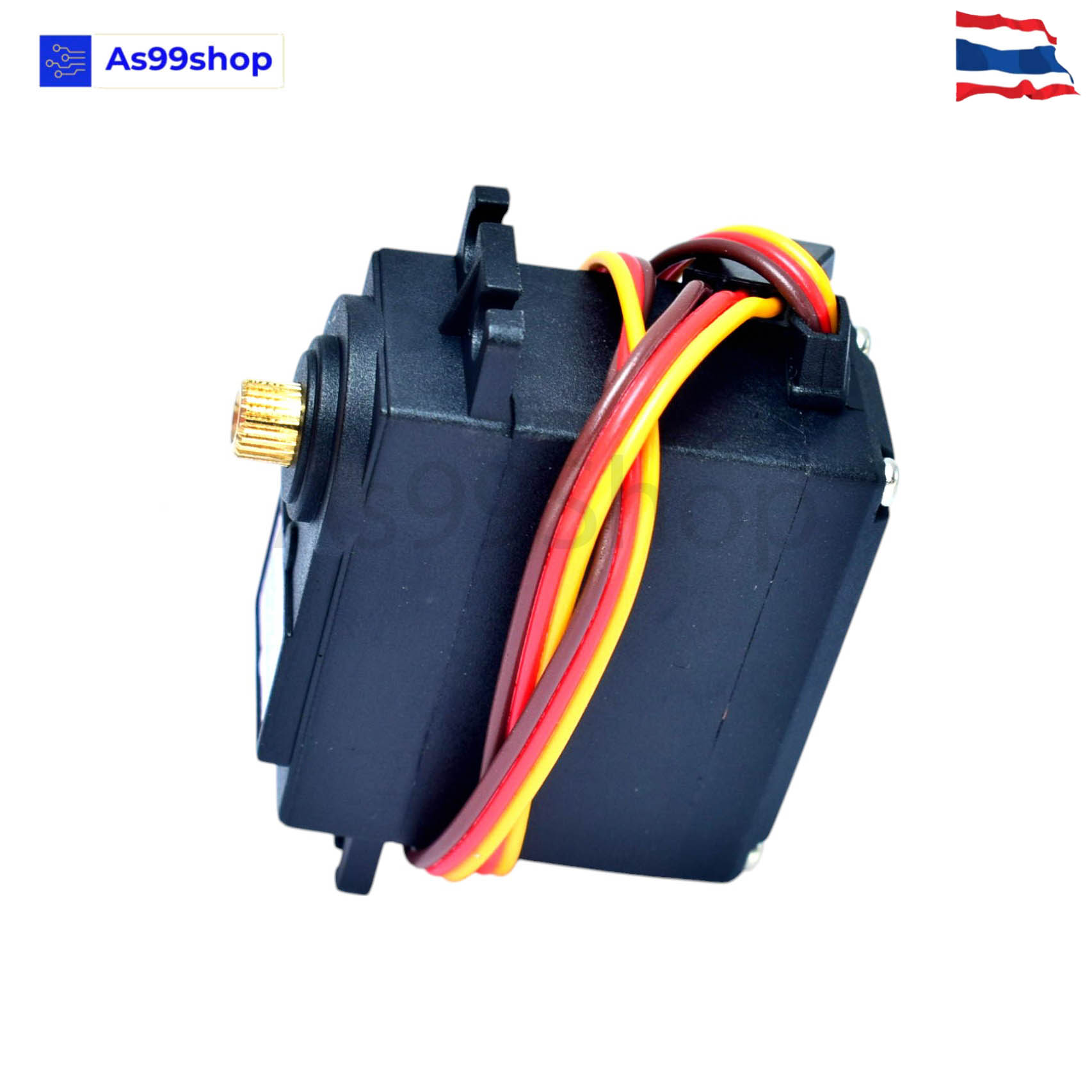 MG996R เซอร์โว หมุนได้ 0-180 องศา แรงบิด 13 kg/cm เฟืองโลหะ