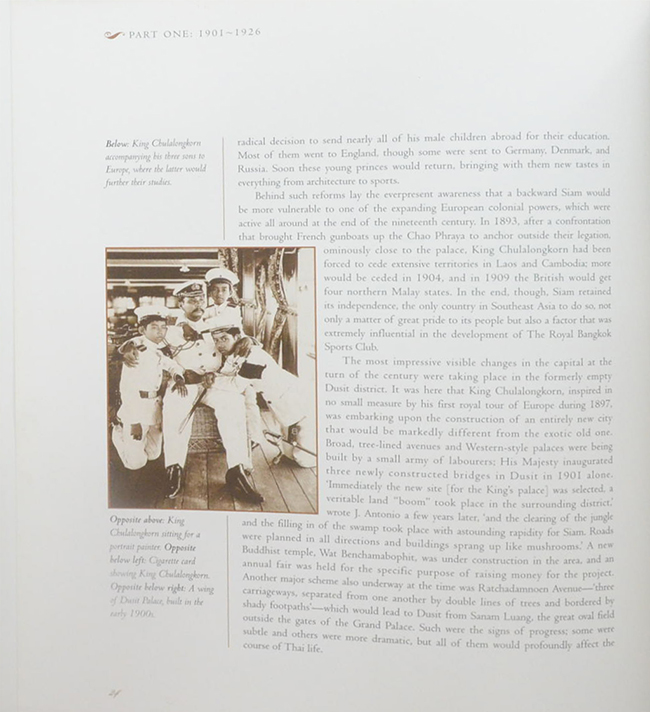 CELEBRATING 100 YEARS THE ROYAL BANGKOK SPORTS CLUB