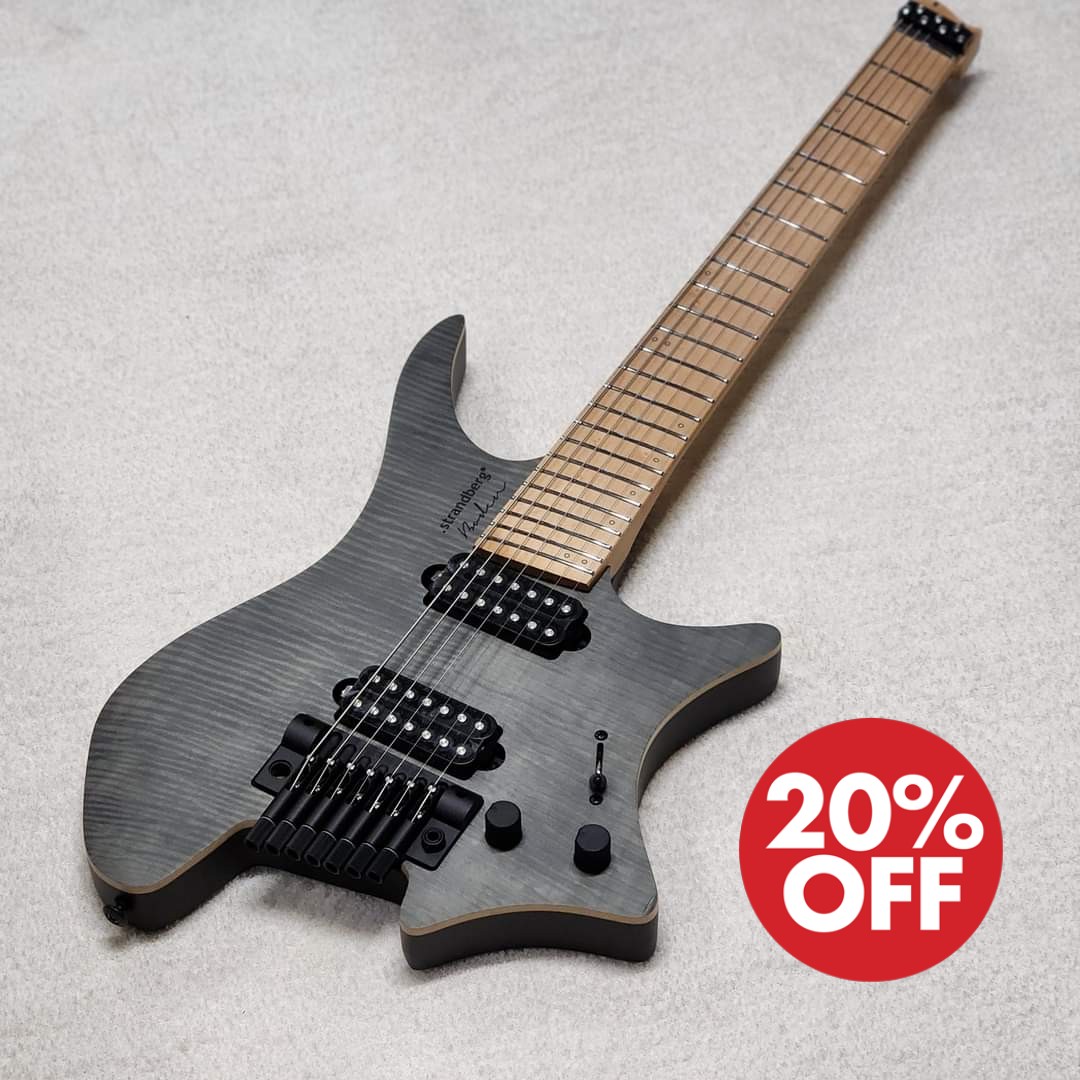 (B-STOCK) STRANDBERG BODEN STANDARD NX 7 TREMOLO BLACK SERIAL #C2403418