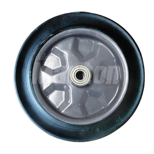 MARTON รถเข็นปูนล้อเดี่ยวโครงเชื่อม ล้อยางตัน สีเขียว จุ 65L