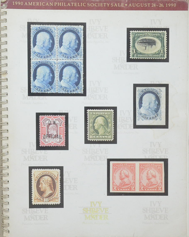 THE 1990 AMERICAN PHILATELIC SOCIETY AUCTION