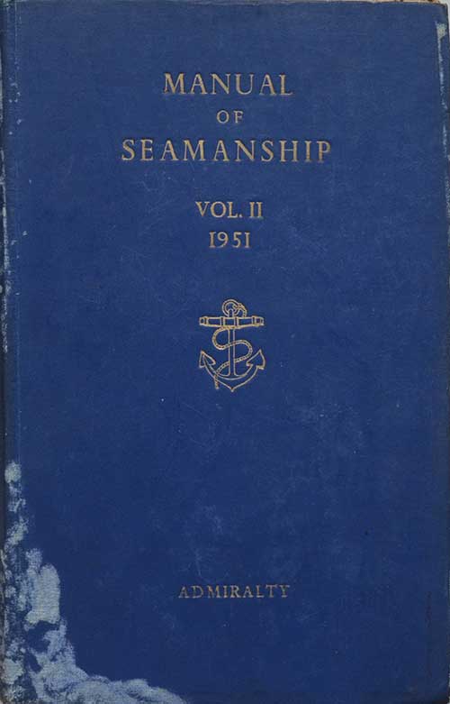 MANUM OF SEAMANSHIP VOL. I-III (3 เล่ม)
