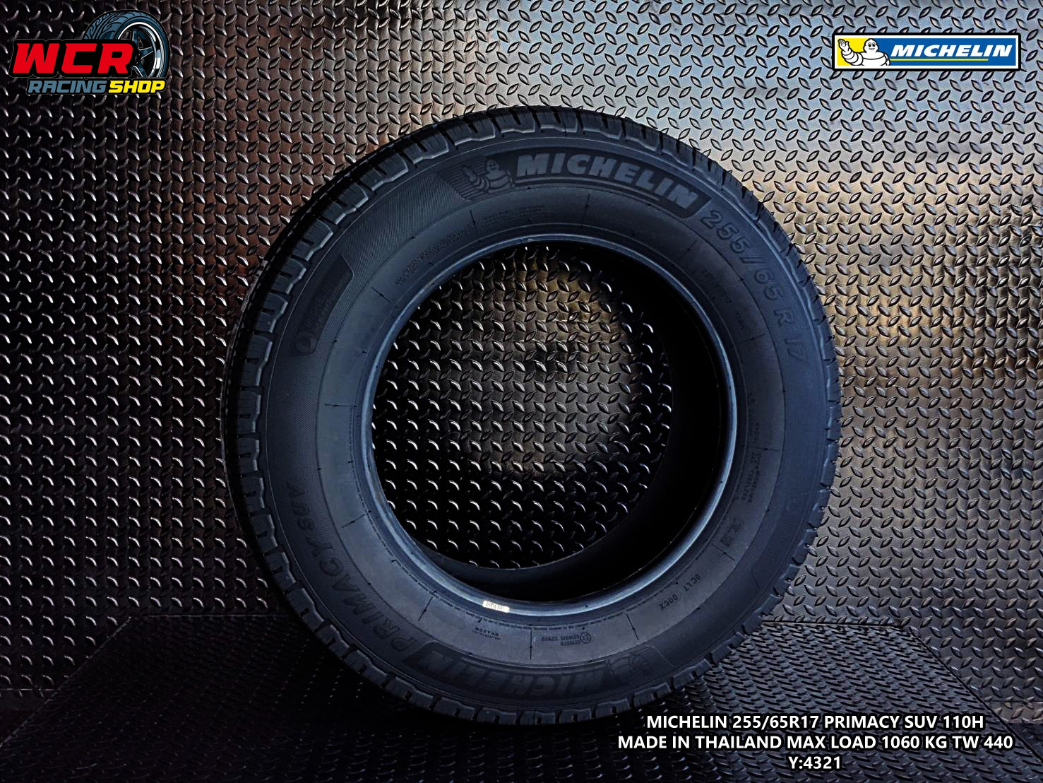 ยาง MICHELIN_PRIMACY_SUV ขนาด 255/65-17