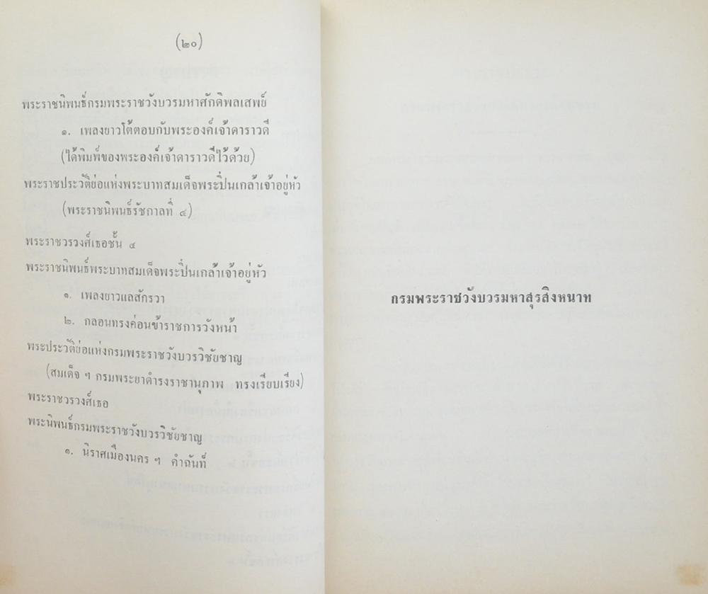 พระบวรราชประวัติและพระบวรราชนิพนธ์ (ขายตามสภาพ)