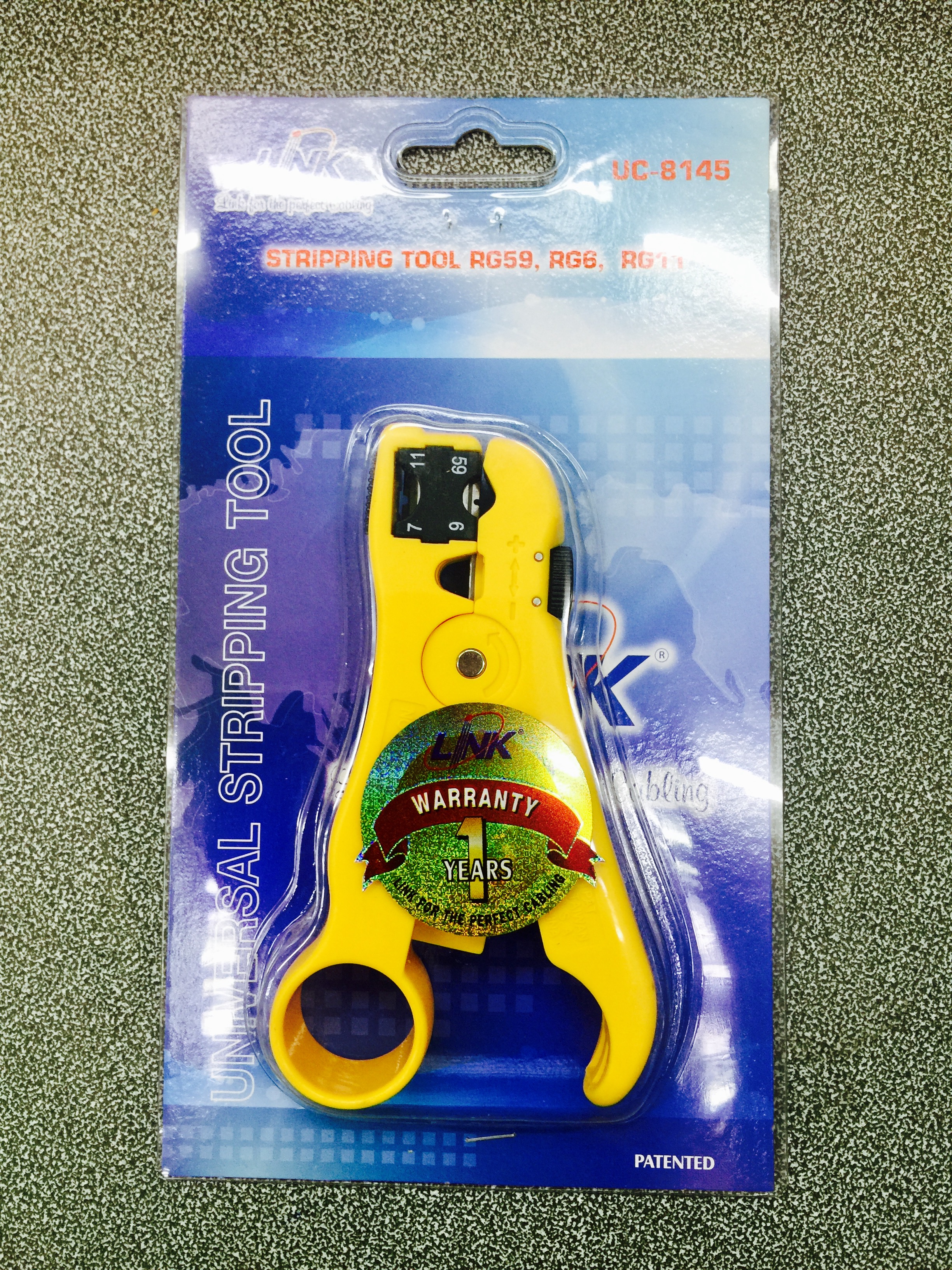 UC-8145 STRIPPING TOOL RG59,RG6,RG11