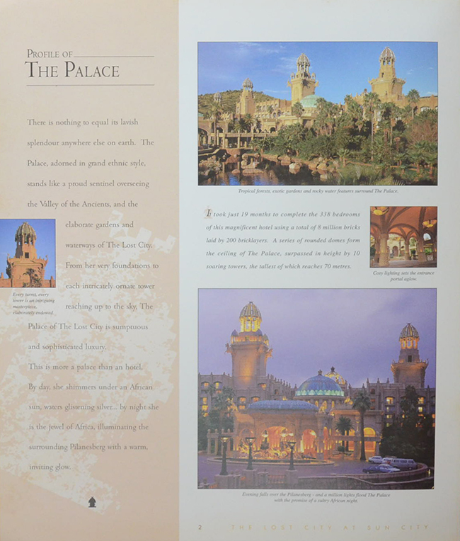 THE LOST CITY AT SUN CITY