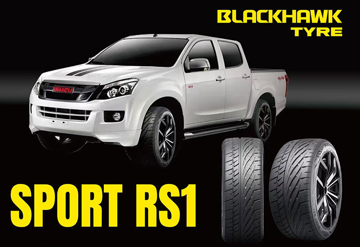 ยางBLACKHAWK SPORT RS1 ขนาด 255/55-18ราคาพิเศษ สั่งได้