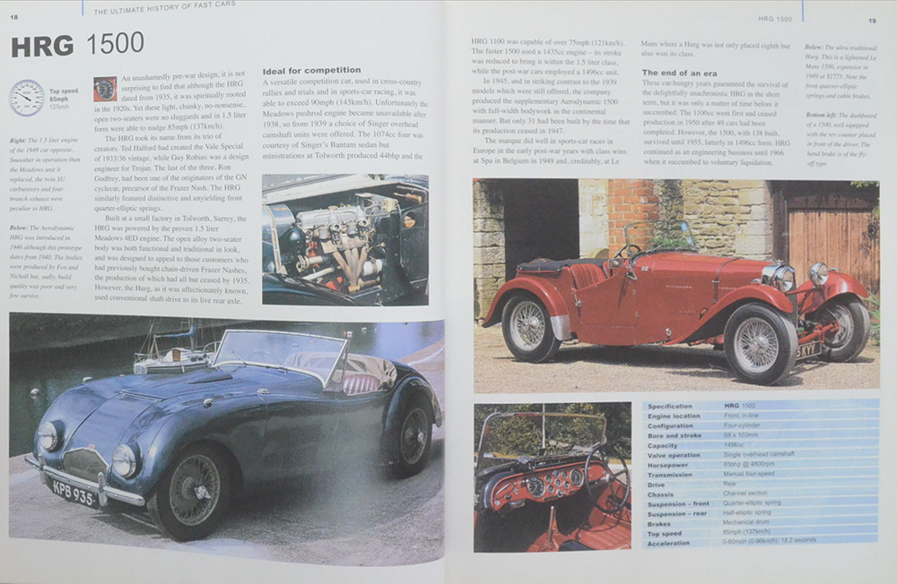 THE ULTIMATE HISTORY OF fast cars