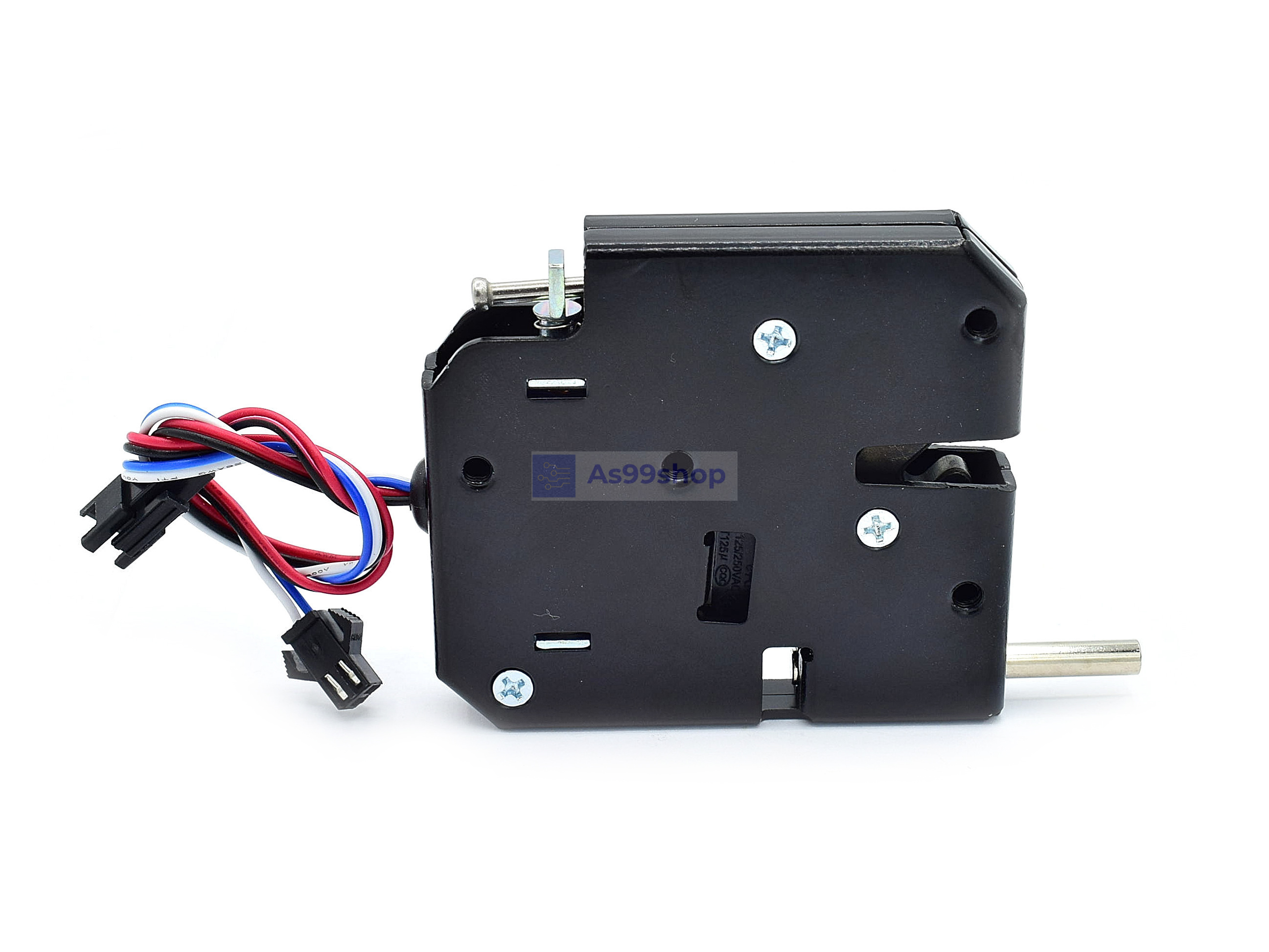 กลอนไฟฟ้า XG-07D Express cabinet lock / electromagnetic lock DC 12V1.8A Black(4 lines)