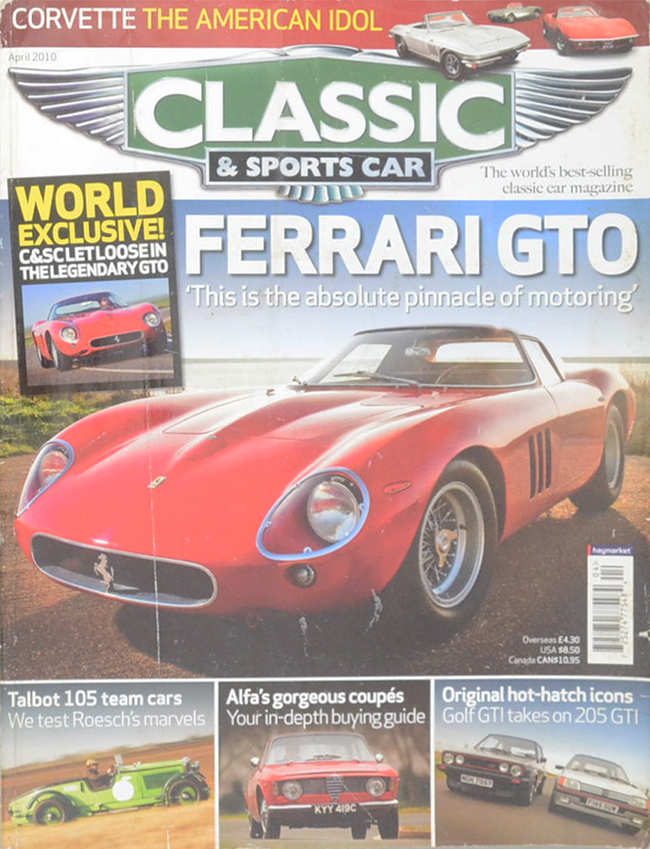 CLASSIC & SPORTS CAR Volume 29 No. 1 April 2010