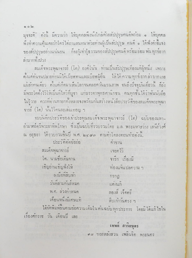นางศุลีพร วิริยเวชกุล (ชีวประวัติสมเด็จพระพุฒาจารย์โต) (ขายตามสภาพ)