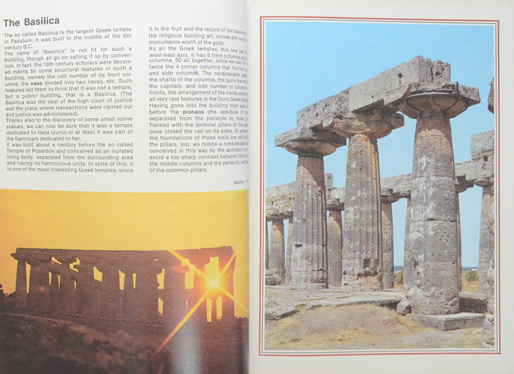 PAESTUM AND VELIA TODAY AND 2500 YEARS AGO