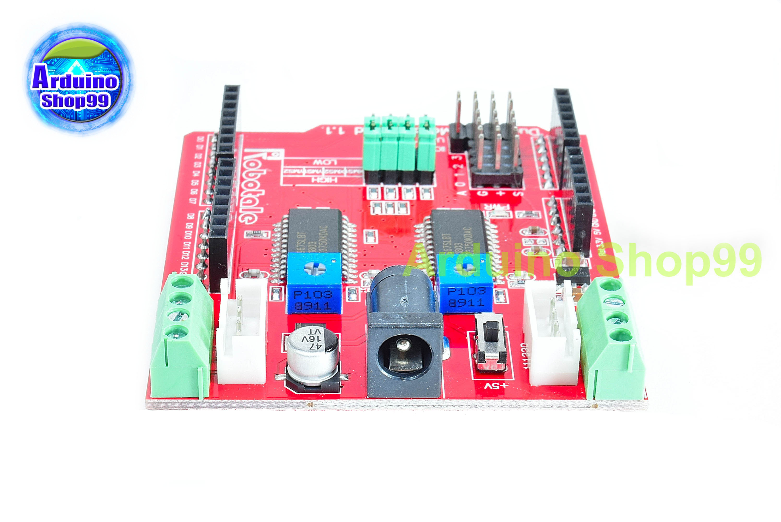 Stepper motor drive SHIELD two-way A3967