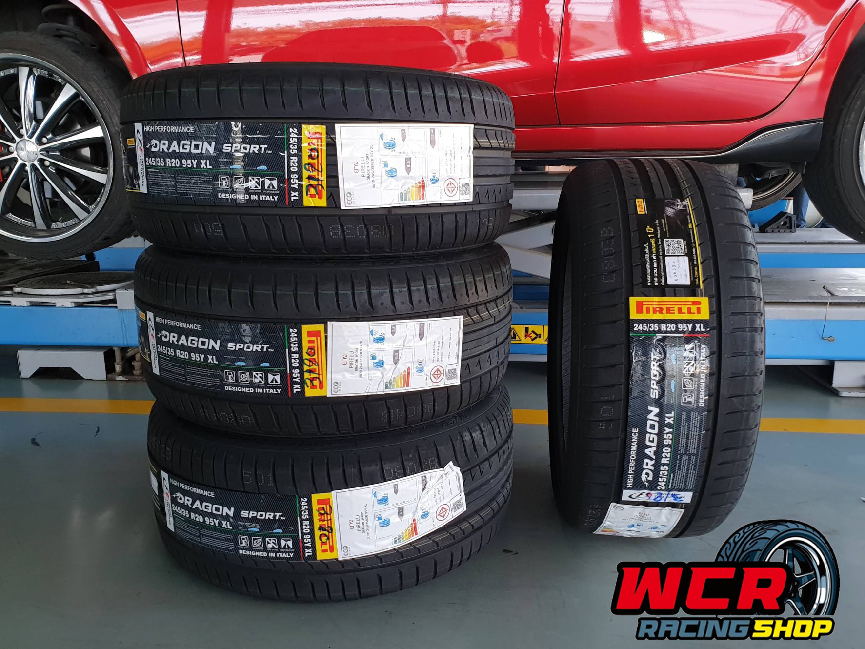 ยาง Pirelli Dragon Sport ขนาด 245/35-20