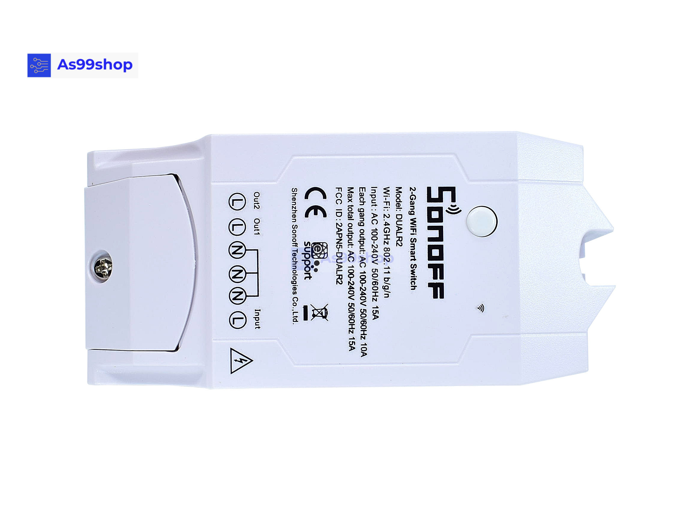 SONOFF® Dual R2 Channel DIY WIFI Wireless