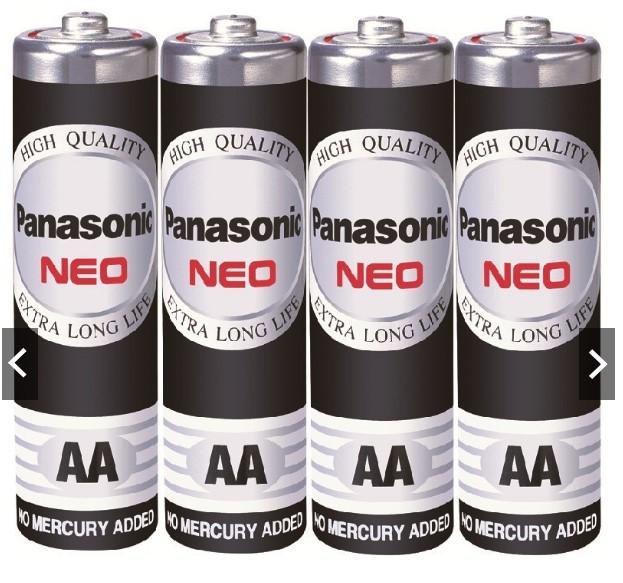 Panasonic NEO ถ่านไฟฉาย R6NT/4SL AA (แพ็ค 4 ก้อน)