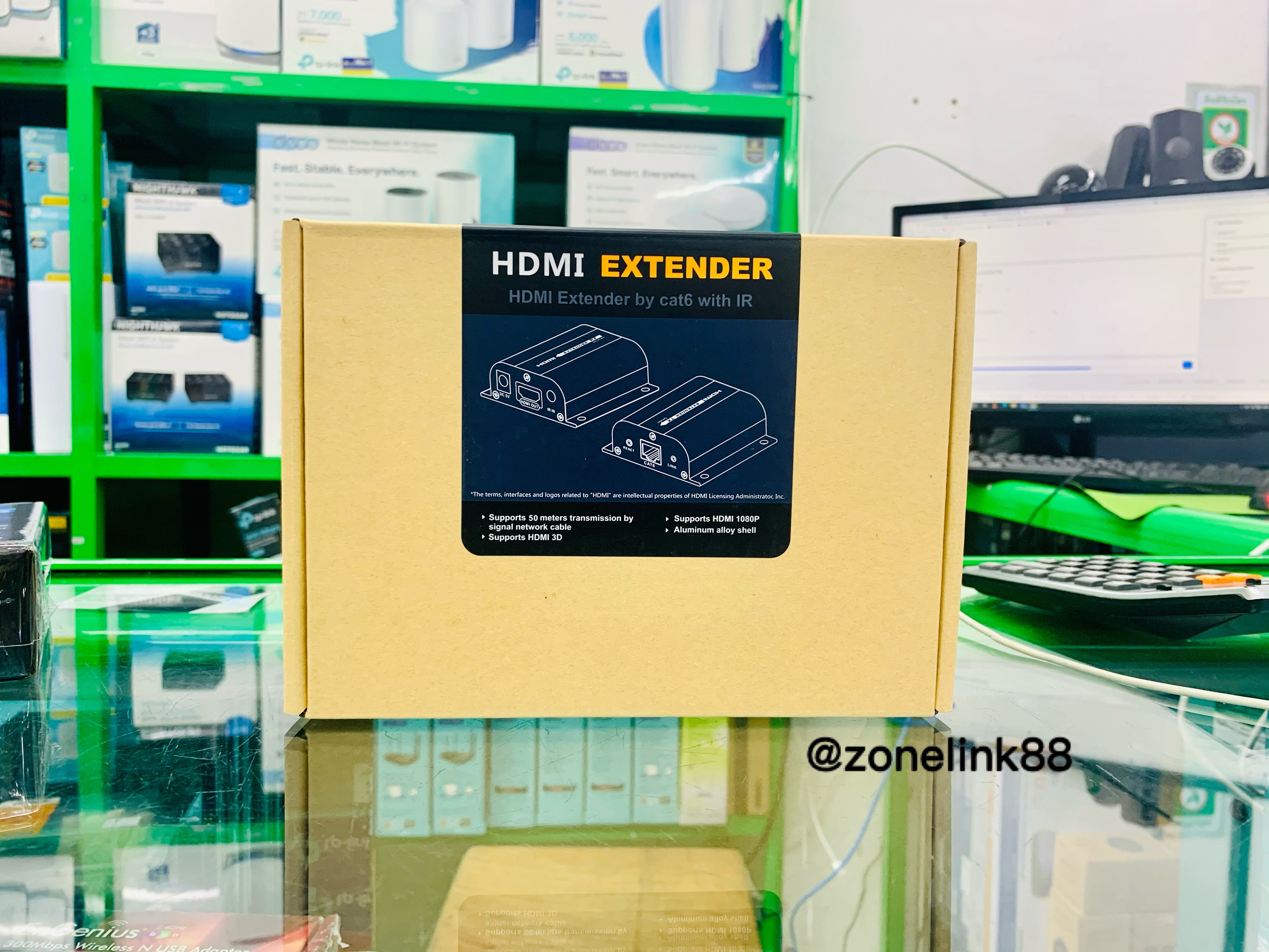 VANZEL HDMI, IR EXTENDER 50M WITH EDID รุ่น LE-H50E