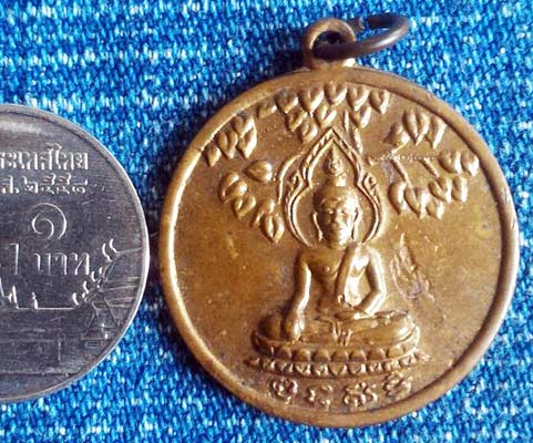 เหรียญพุทธมามกะ วัดมหานาม อ่างทอง ปี 2511