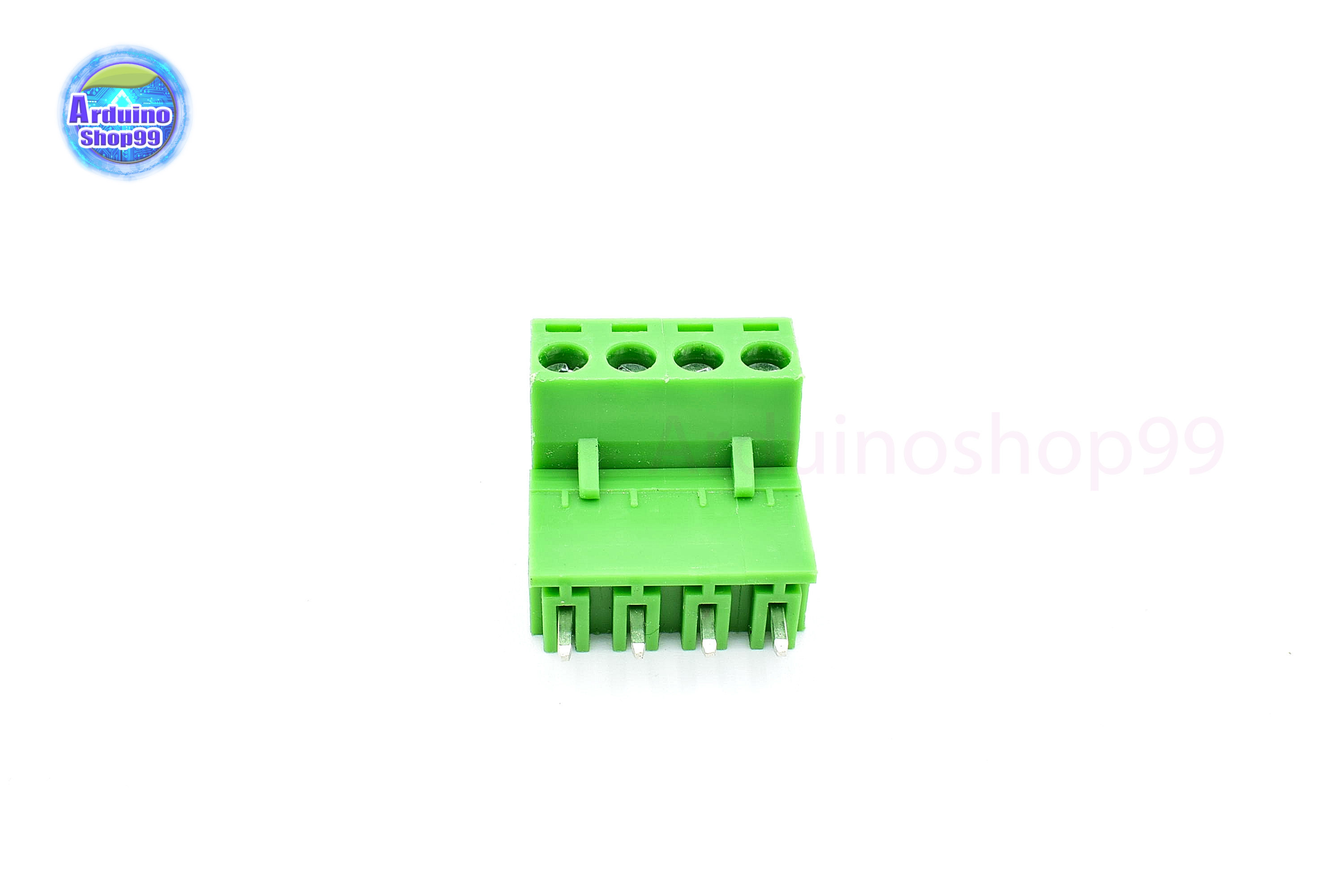 Terminal Block PCB connector 4P / 2EDGK 5.08mm plug-in ( 1 ชุด ผู้+เมีย )