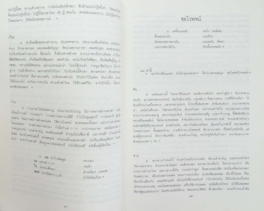 ไวพจน์ประพันธ์ และ พิศาลการันต์