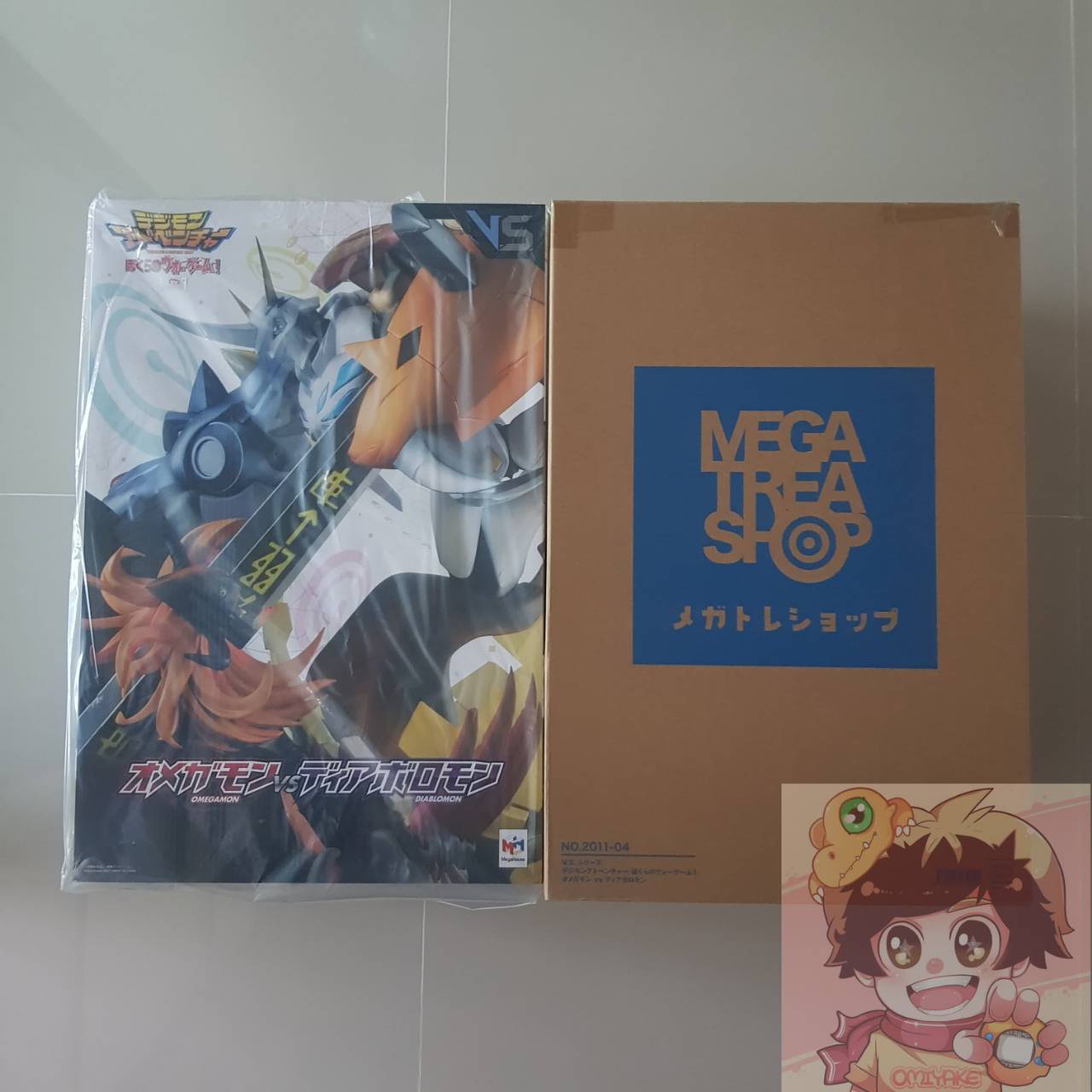 BANDAI DIGIMON PRECIOUS G.E.M. SERIES DIGIMON ADVENTURE V.S.Series Omegamon vs Diablomon ดิจิม่อน โอเมกาม่อน [MegaHouse]